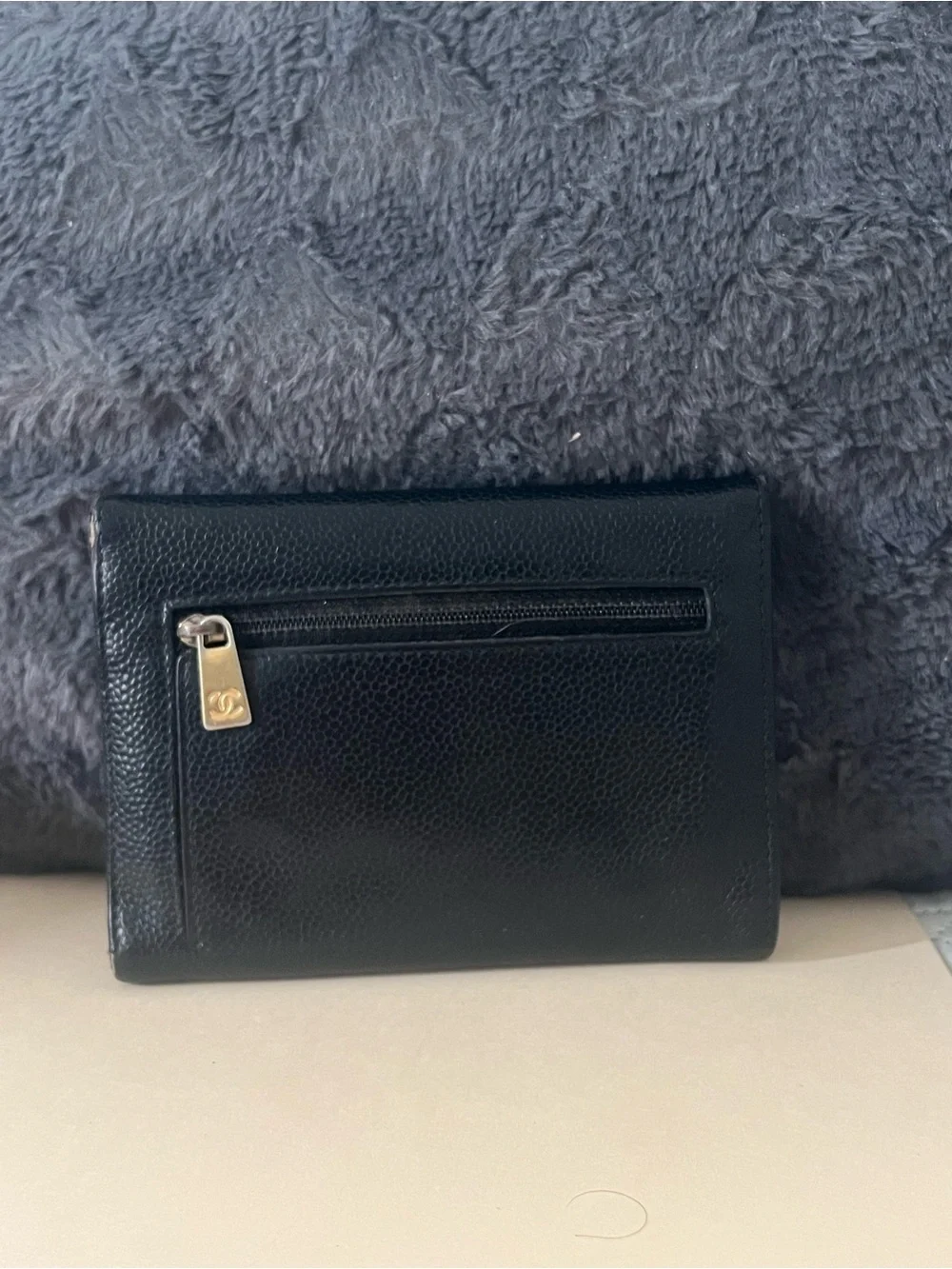 Chanel Caviar Timeless Compact Wallet